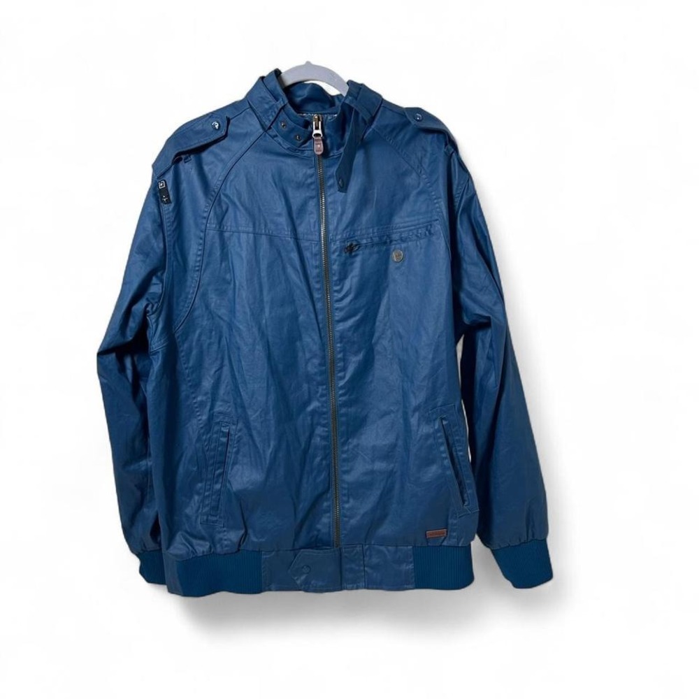 Rocawear blue green bomber jacket Size‎ XXL #bomberjacket
